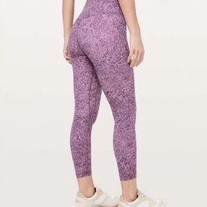 Lululemon Align Arabesque Antoinette Smoky Quartz Purplish Legging Women Size 8
